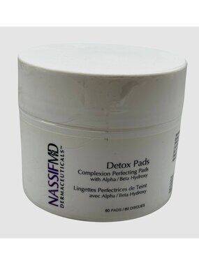 Nassif MD Detox Pads Complexion Perfecting Pads With Alpha/Beta Hydroxy 60 Pads